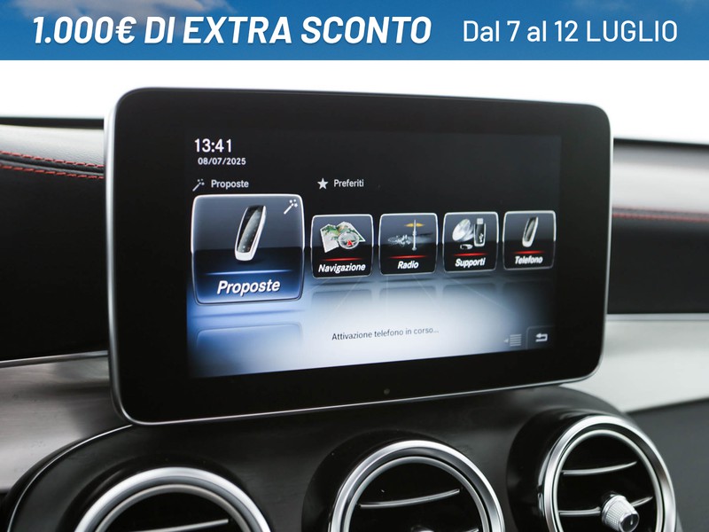 AMG GLC Coupè coupe amg 43 4matic auto benzina nero