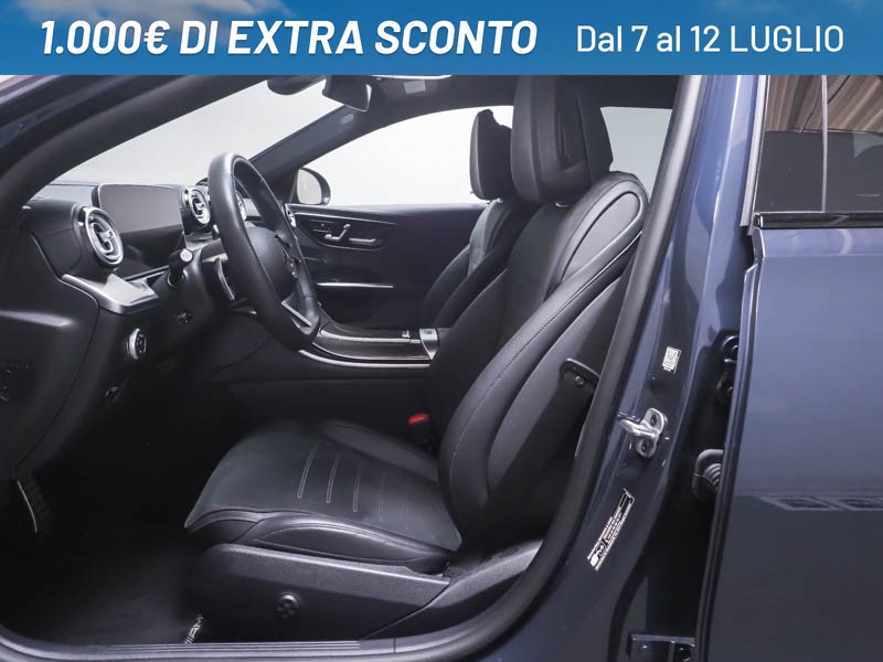 Mercedes Classe C SW sw 300 d mhev amg line advanced plus auto ibrido blu/azzurro