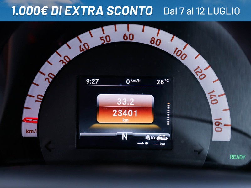 Smart Fortwo eq racingrey 22kw