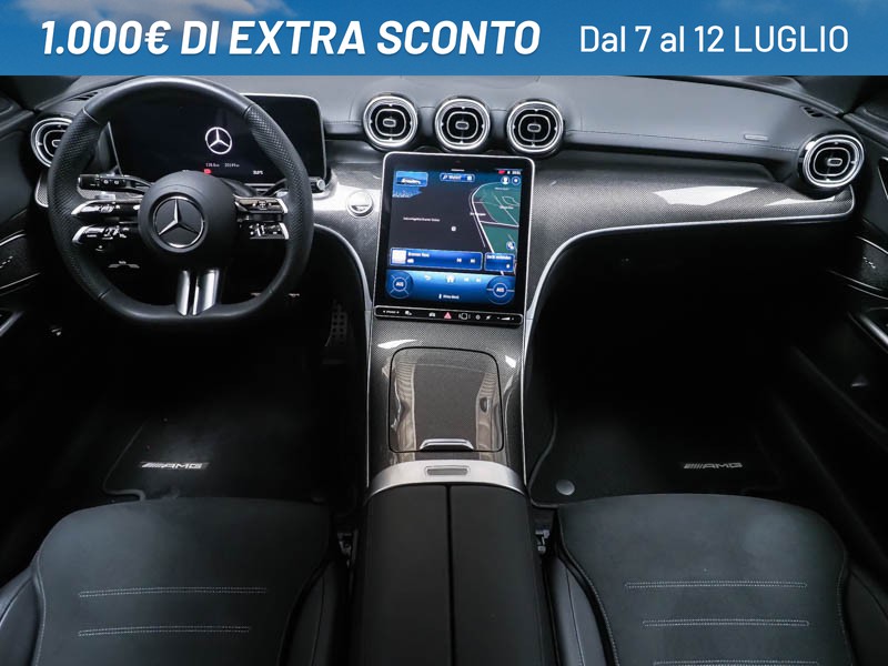 Mercedes Classe C SW sw 300 d mhev amg line advanced plus auto