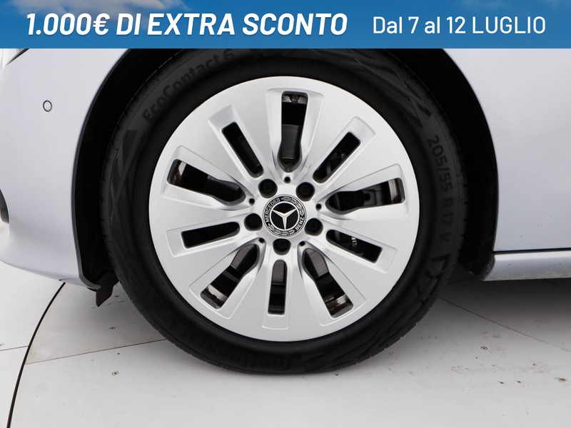 Mercedes Classe C SW sw 200 d mhev business auto ibrido argento