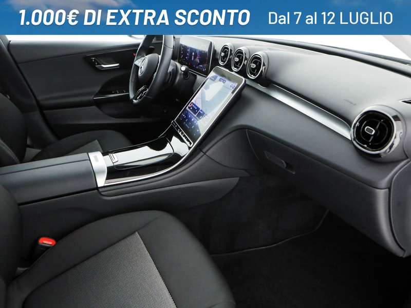 Mercedes Classe C SW sw 200 d mhev business auto ibrido argento