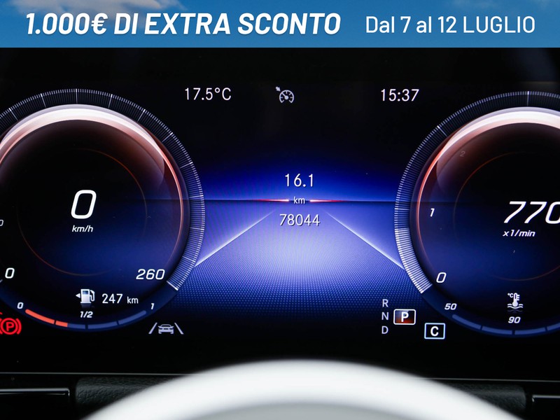 Mercedes GLA 180 d sport plus auto diesel nero