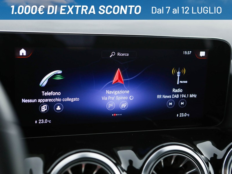 Mercedes GLA 180 d sport plus auto diesel nero