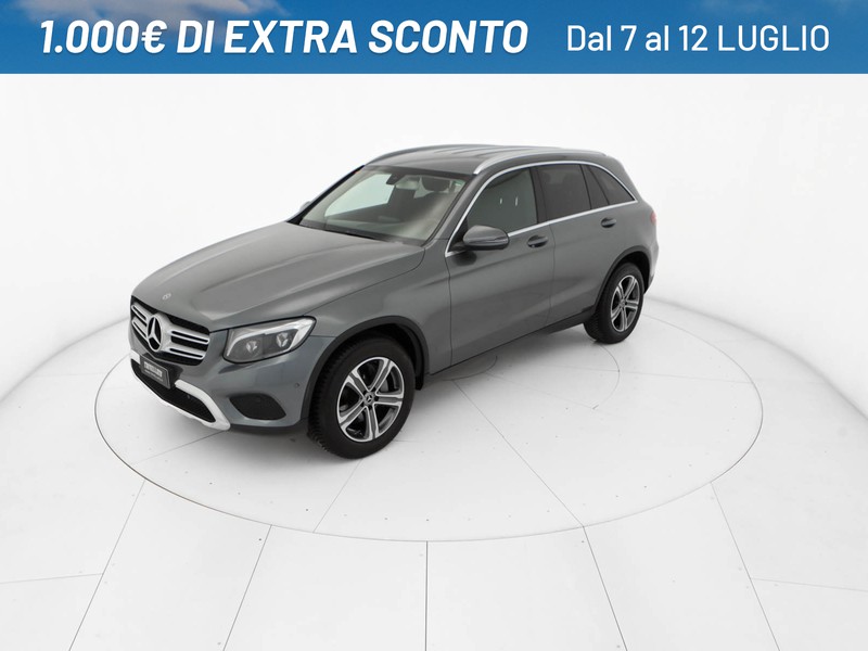 Mercedes GLC 220 d sport 4matic auto diesel argento