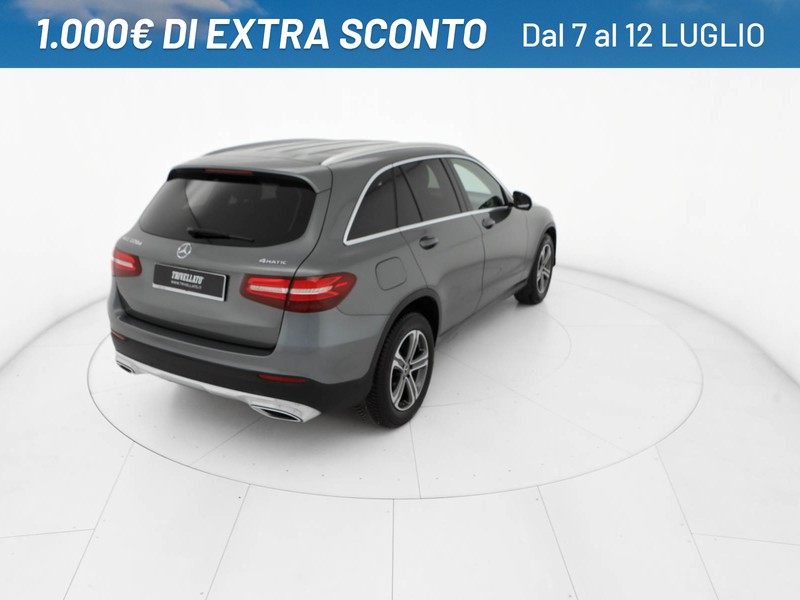Mercedes GLC 220 d sport 4matic auto diesel argento