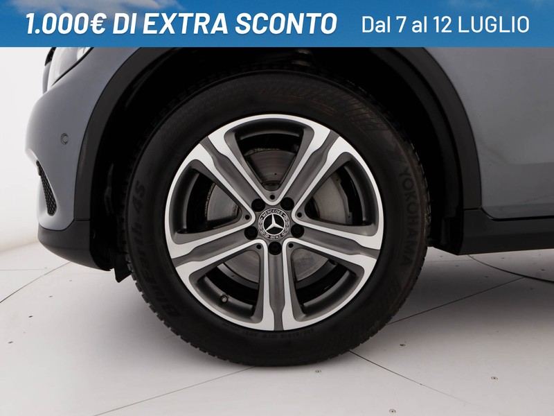 Mercedes GLC 220 d sport 4matic auto diesel argento
