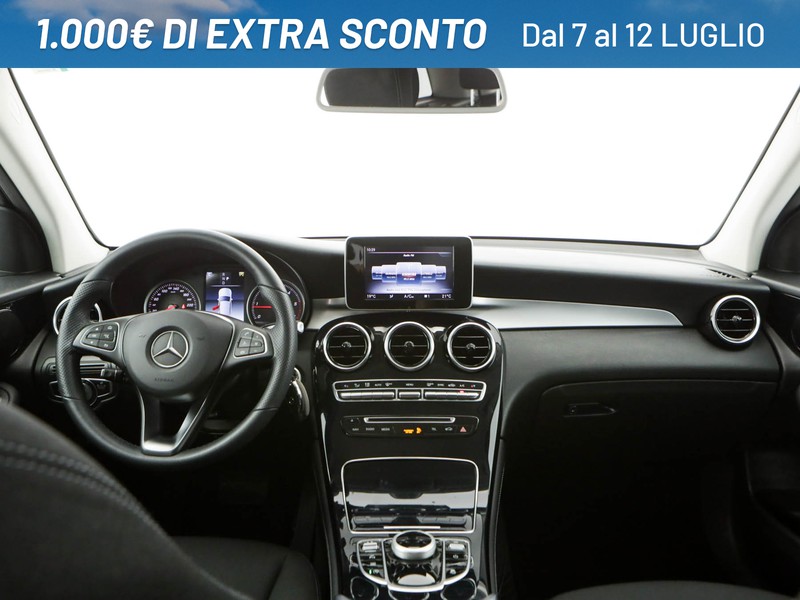 Mercedes GLC 220 d sport 4matic auto diesel argento