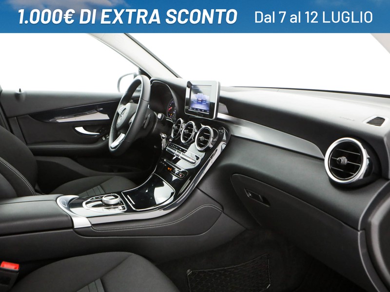 Mercedes GLC 220 d sport 4matic auto diesel argento