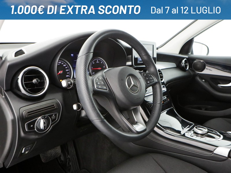 Mercedes GLC 220 d sport 4matic auto diesel argento