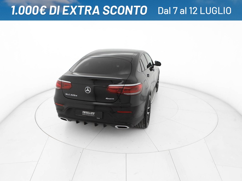 Mercedes GLC Coupè coupe 220 d premium plus 4matic auto diesel nero