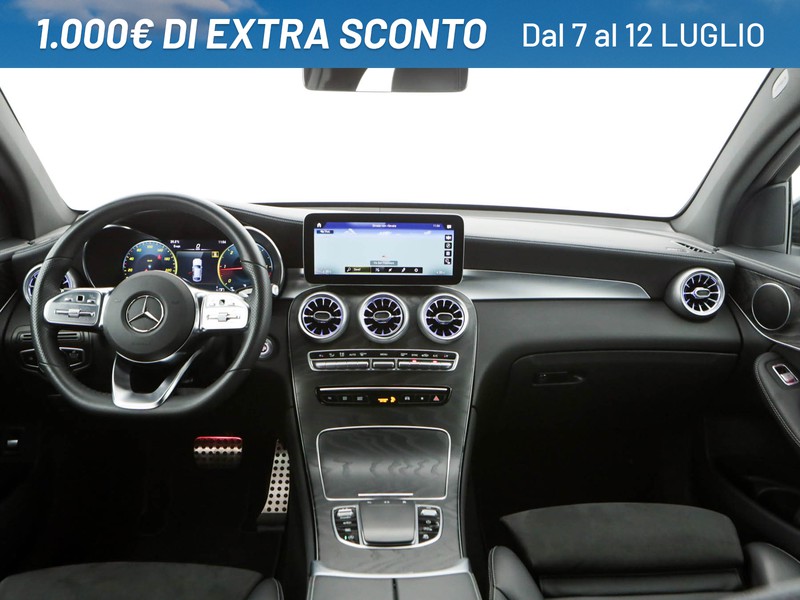 Mercedes GLC Coupè coupe 220 d premium plus 4matic auto diesel nero