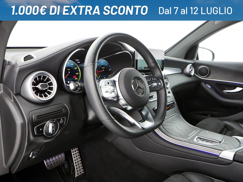 Mercedes GLC Coupè coupe 220 d premium plus 4matic auto diesel nero