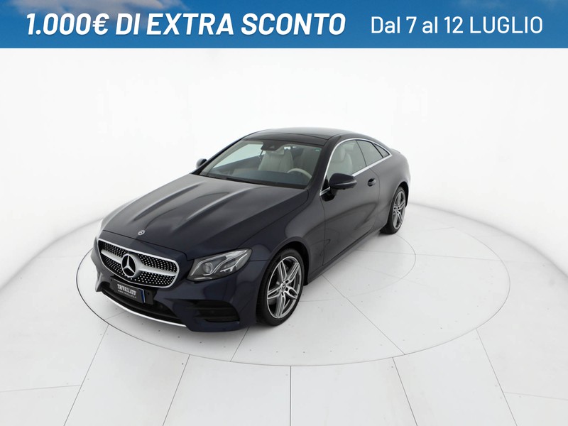 Mercedes Classe E Coupè coupe 220 d premium 4matic auto diesel blu/azzurro