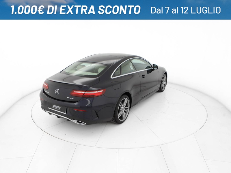 Mercedes Classe E Coupè coupe 220 d premium 4matic auto diesel blu/azzurro