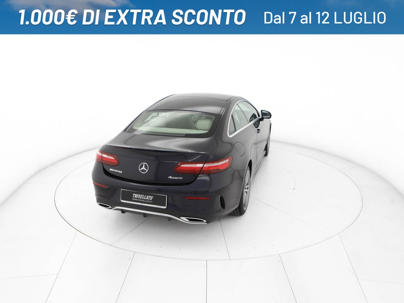 Mercedes Classe E Coupè coupe 220 d premium 4matic auto diesel blu/azzurro