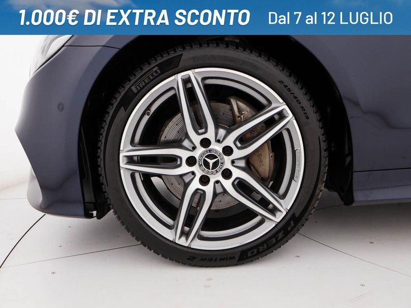 Mercedes Classe E Coupè coupe 220 d premium 4matic auto diesel blu/azzurro