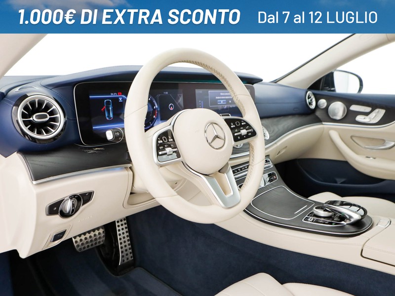 Mercedes Classe E Coupè coupe 220 d premium 4matic auto diesel blu/azzurro