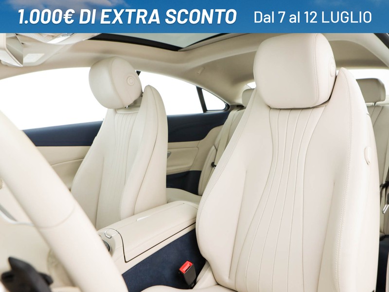 Mercedes Classe E Coupè coupe 220 d premium 4matic auto diesel blu/azzurro
