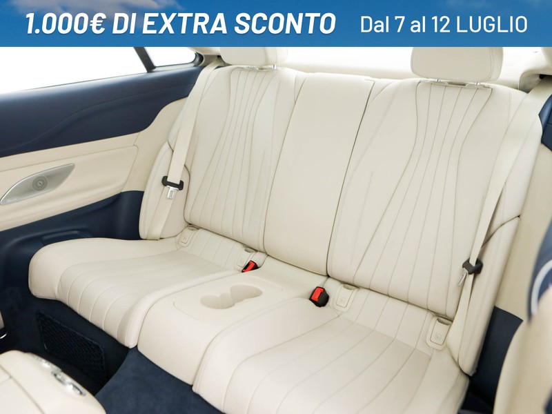 Mercedes Classe E Coupè coupe 220 d premium 4matic auto diesel blu/azzurro
