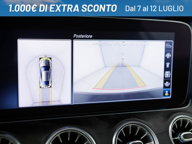 Mercedes Classe E Coupè coupe 220 d premium 4matic auto diesel blu/azzurro
