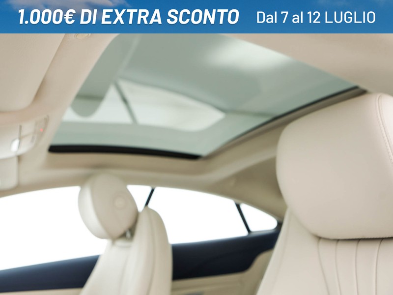 Mercedes Classe E Coupè coupe 220 d premium 4matic auto diesel blu/azzurro