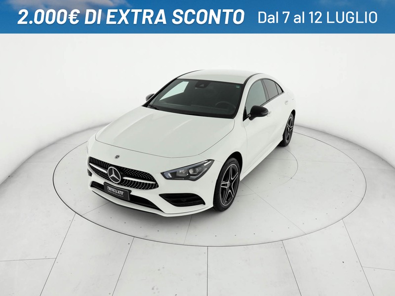 Mercedes CLA Coupè coupe 250 e phev (eq-power) premium auto ibrido bianco