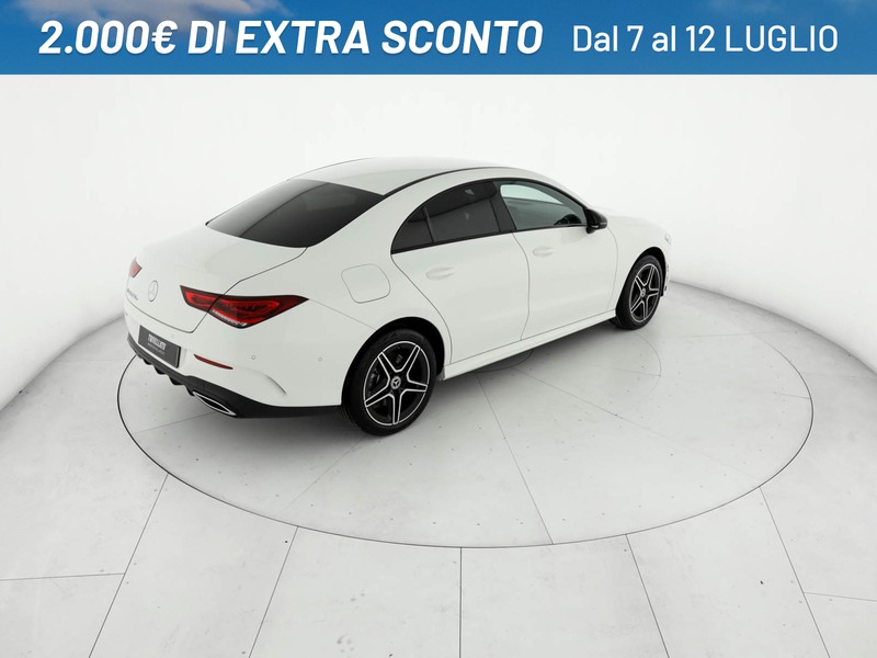 Mercedes CLA Coupè coupe 250 e phev (eq-power) premium auto ibrido bianco