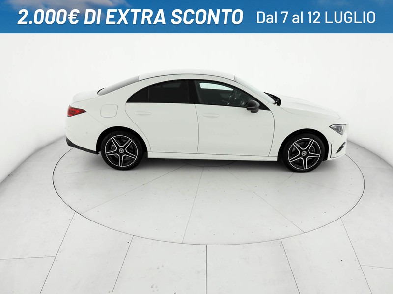 Mercedes CLA Coupè coupe 250 e phev (eq-power) premium auto ibrido bianco