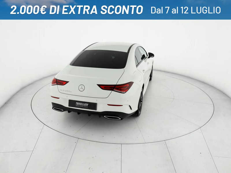 Mercedes CLA Coupè coupe 250 e phev (eq-power) premium auto ibrido bianco