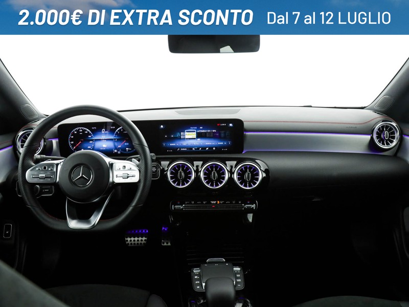 Mercedes CLA Coupè coupe 250 e phev (eq-power) premium auto ibrido bianco