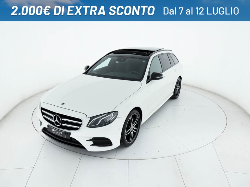 Mercedes Classe E SW sw 220 d premium auto diesel bianco