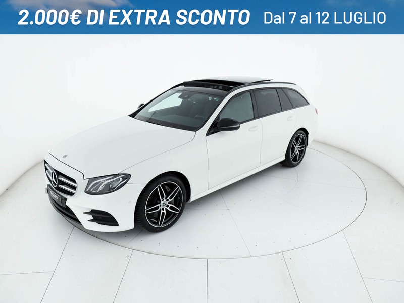 Mercedes Classe E SW sw 220 d premium auto diesel bianco