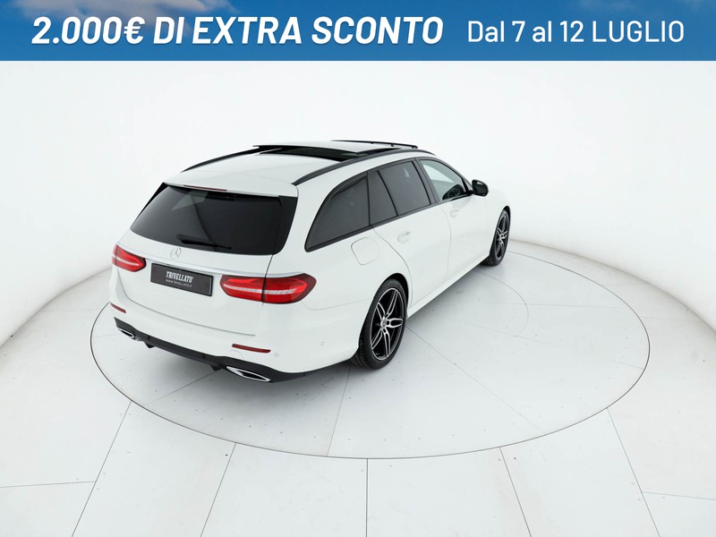 Mercedes Classe E SW sw 220 d premium auto diesel bianco
