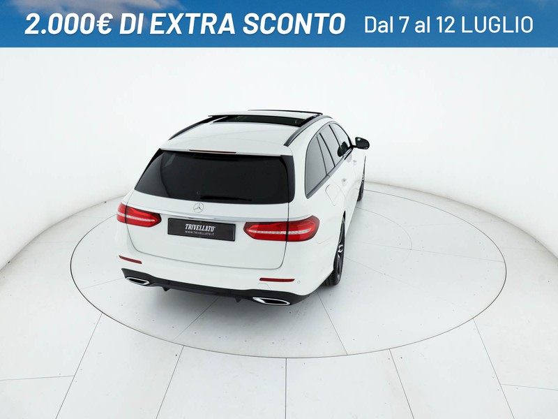 Mercedes Classe E SW sw 220 d premium auto diesel bianco