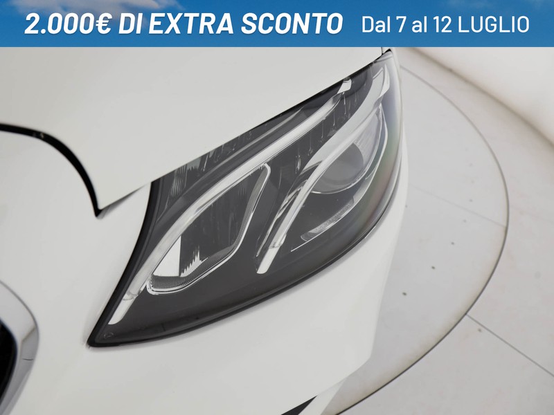 Mercedes Classe E SW sw 220 d premium auto diesel bianco