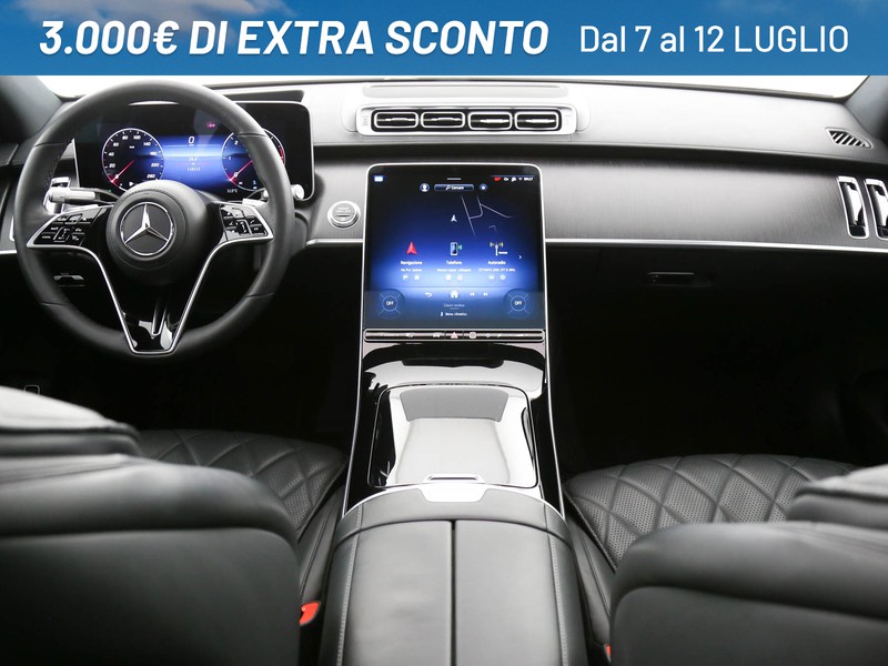 Mercedes Classe S Berlina 400 d premium plus 4matic auto diesel nero