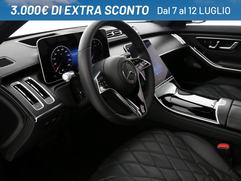 Mercedes Classe S Berlina 400 d premium plus 4matic auto diesel nero
