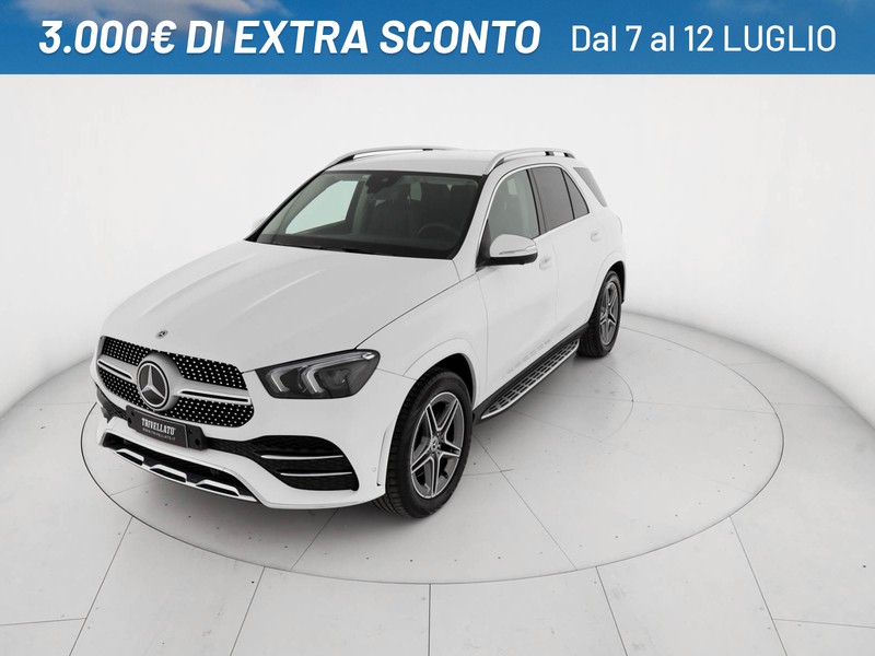 Mercedes GLE gle 300 d mhev premium 4matic auto ibrido bianco
