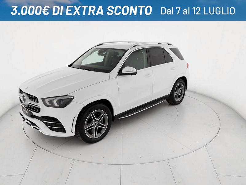Mercedes GLE gle 300 d mhev premium 4matic auto ibrido bianco