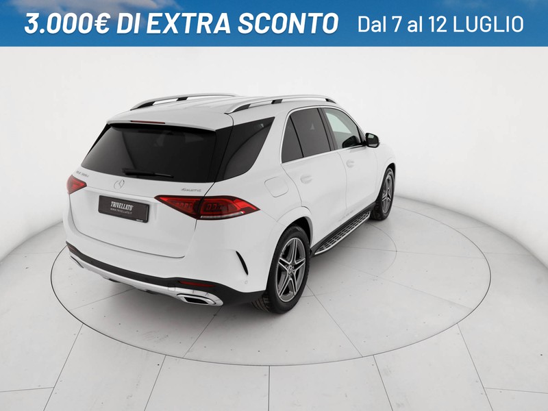 Mercedes GLE gle 300 d mhev premium 4matic auto ibrido bianco