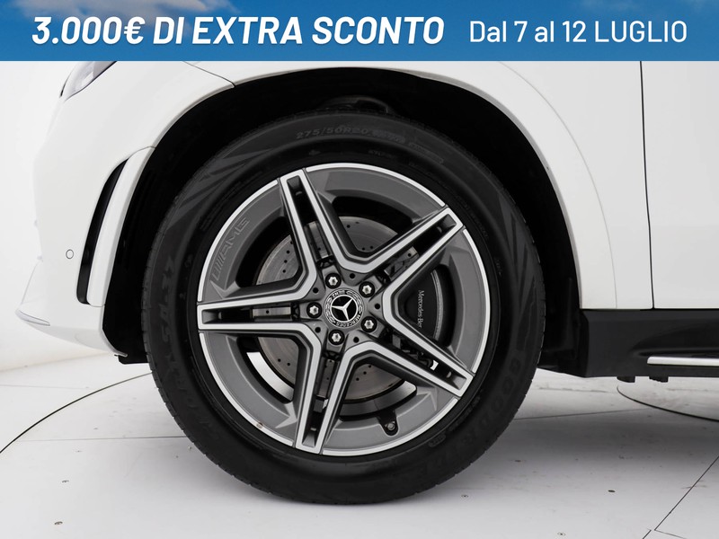 Mercedes GLE gle 300 d mhev premium 4matic auto ibrido bianco