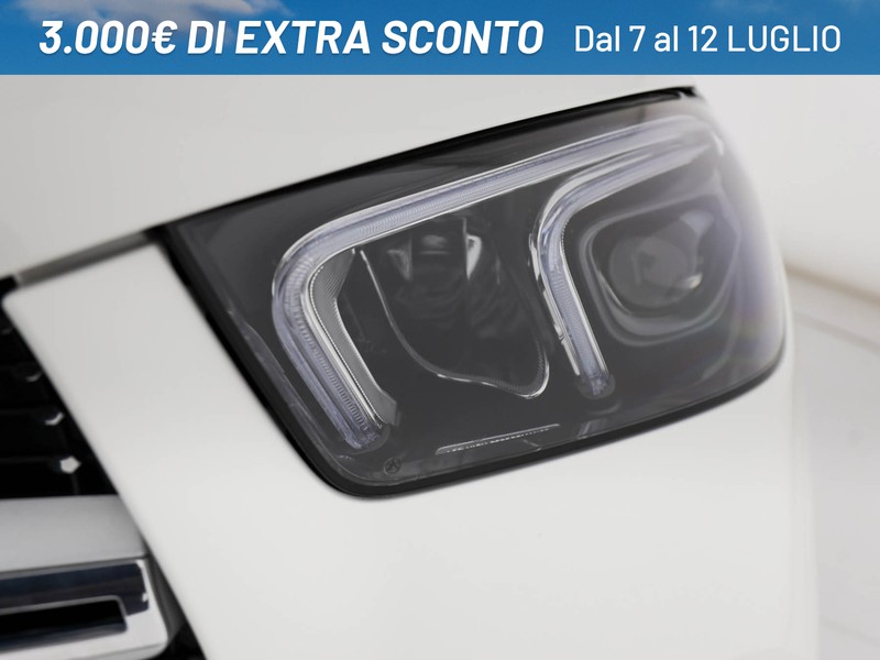 Mercedes GLE gle 300 d mhev premium 4matic auto ibrido bianco