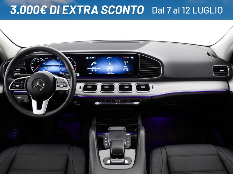 Mercedes GLE gle 300 d mhev premium 4matic auto ibrido bianco