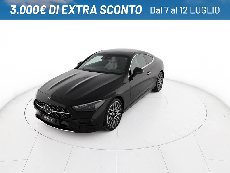Mercedes CLE coupe 220 d amg line premium auto ibrido nero
