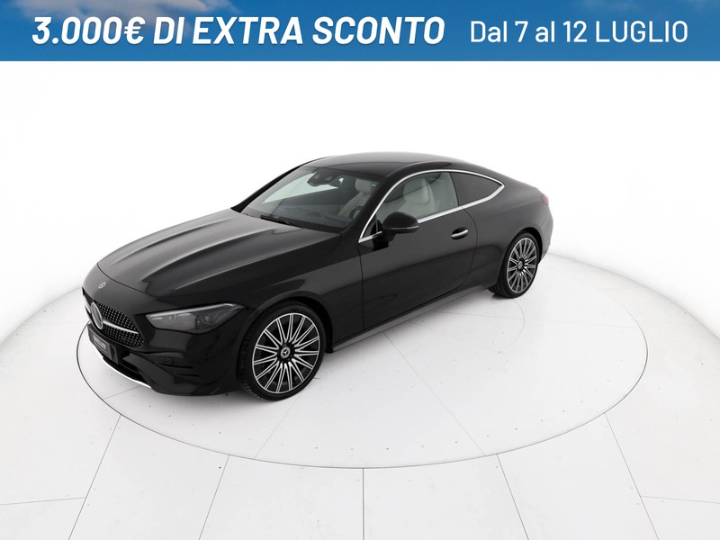 Mercedes CLE coupe 220 d amg line premium auto ibrido nero