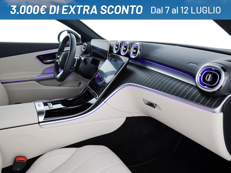 Mercedes CLE coupe 220 d amg line premium auto ibrido nero