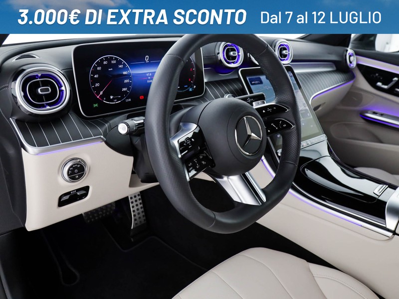 Mercedes CLE coupe 220 d amg line premium auto ibrido nero