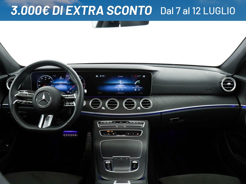 Mercedes Classe E SW sw 220 d mhev premium auto ibrido nero