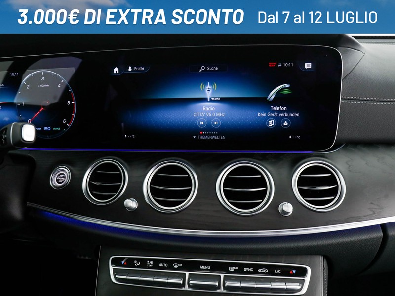 Mercedes Classe E SW sw 220 d mhev premium auto ibrido nero
